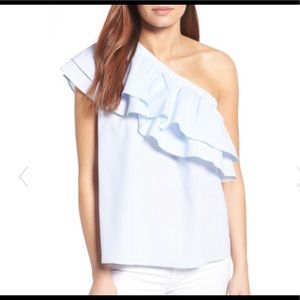 Halogen One Shoulder Top